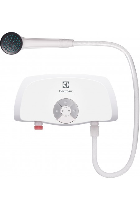 Проточный электрический водонагреватель Electrolux Smartfix 2.0 S (5,5 kW) - душ (белый) 