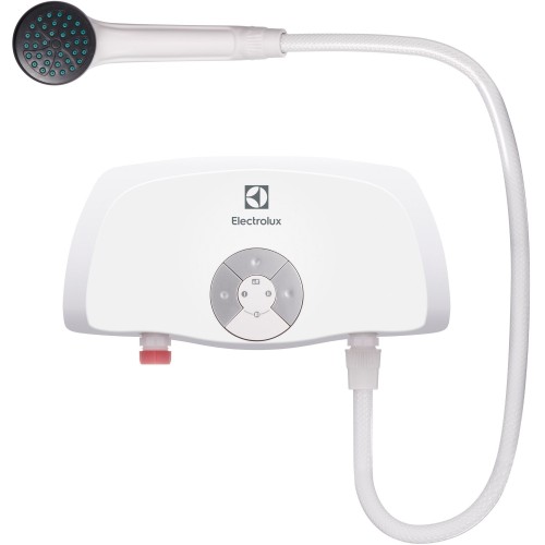 Проточный электрический водонагреватель Electrolux Smartfix 2.0 S (5,5 kW) - душ (белый) 