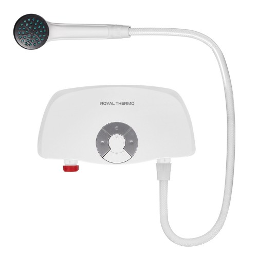 Проточный электрический водонагреватель Royal Thermo Smartfix S (5,5 кВт) душ (белый) 1