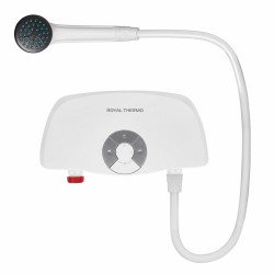 Проточный электрический водонагреватель Royal Thermo Smartfix S (5,5 кВт) душ (белый)