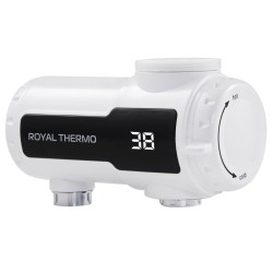 Проточный электрический водонагреватель Royal Thermo UniTap Mini (белый/черный)