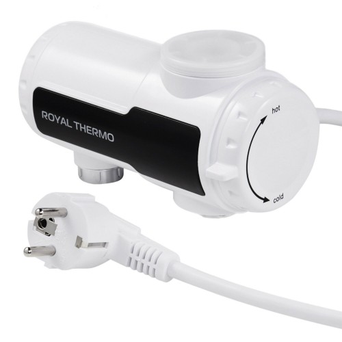 Проточный электрический водонагреватель Royal Thermo UniTap Mini (белый/черный) 6