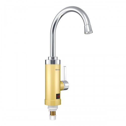 Проточный электрический водонагреватель Thermex Amber 3000 (серебристый/золотой) 4