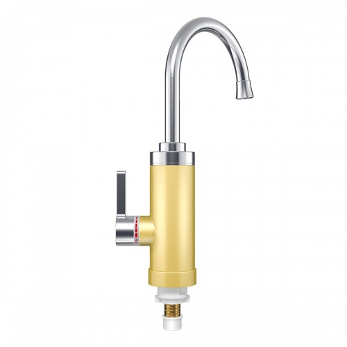 Проточный электрический водонагреватель Thermex Amber 3000 (серебристый/золотой) 6