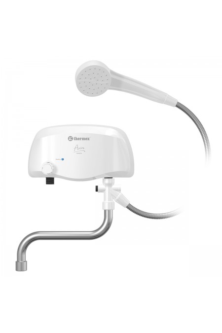 Проточный электрический водонагреватель Thermex Arion 3500 combi (белый) 7