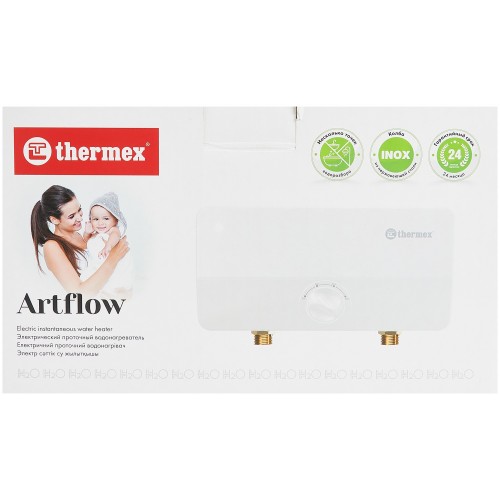 Проточный электрический водонагреватель Thermex Artflow 6000 (белый) 2