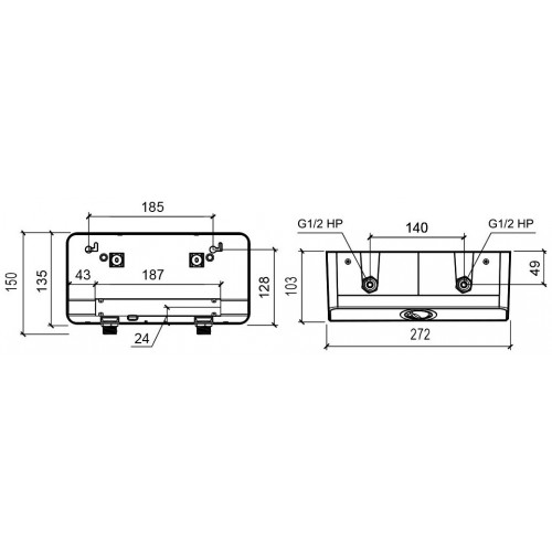 Проточный электрический водонагреватель Thermex Artflow 6000 (белый) 5