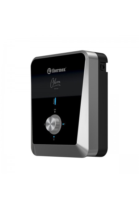 Проточный электрический водонагреватель Thermex Oberon 6000 (черный/серый металлик) 1