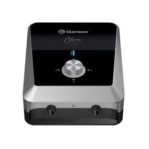 Проточный электрический водонагреватель Thermex Oberon 6000 (черный/серый металлик) 4