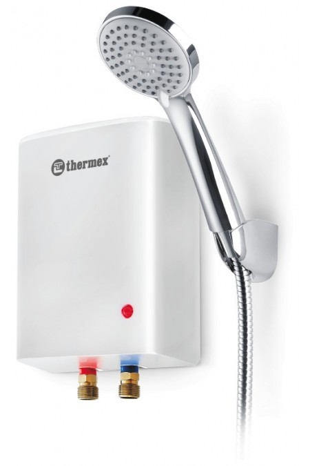 Проточный электрический водонагреватель Thermex Surf 6000 душ (белый) 1