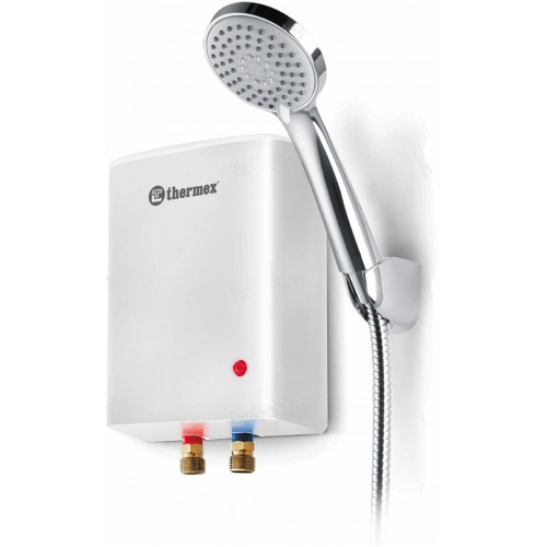 Проточный электрический водонагреватель Thermex Surf 6000 душ (белый) 8