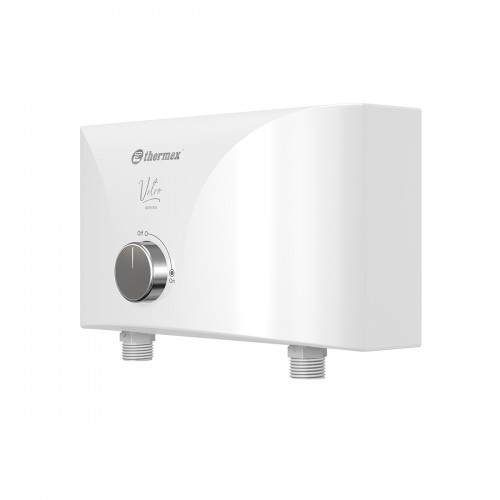 Проточный электрический водонагреватель Thermex Vetro 3500 tap (белый) 1