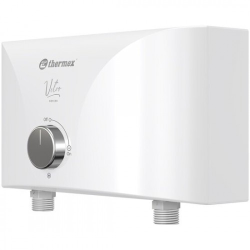 Проточный электрический водонагреватель Thermex Vetro 5500 combi (белый) 2