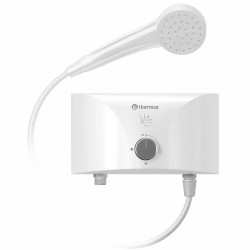 Проточный электрический водонагреватель Thermex Vetro 6500 shower (белый)