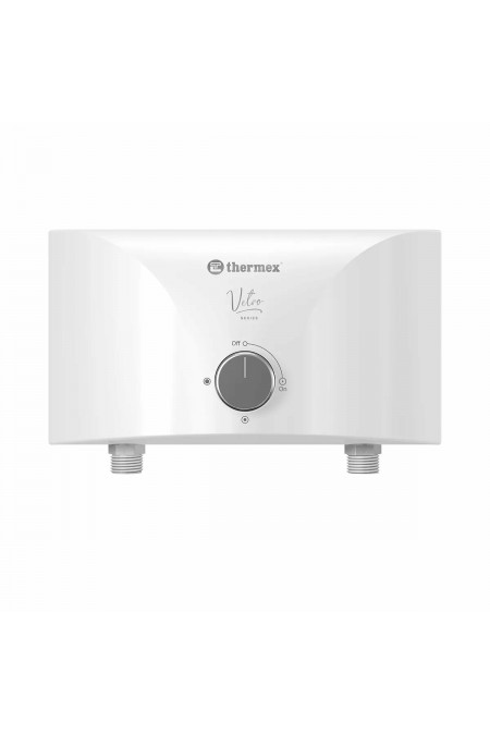Проточный электрический водонагреватель Thermex Vetro 6500 shower (белый) 1