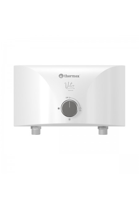 Проточный электрический водонагреватель Thermex Vetro 6500 tap (белый) 