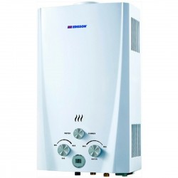 Проточный газовый водонагреватель Edisson Flame F 20 D (белый)