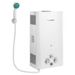 Проточный газовый водонагреватель Edisson Flame F 20 D (белый)