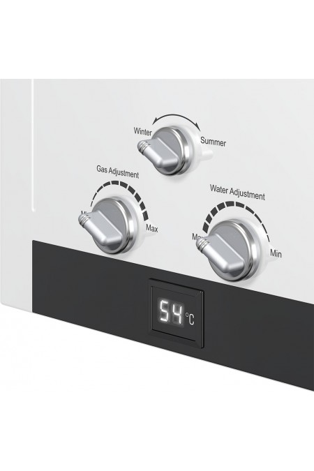 Проточный газовый водонагреватель Edisson H 20 D (белый) 5