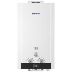 Проточный газовый водонагреватель Edisson H 20 DL (белый)