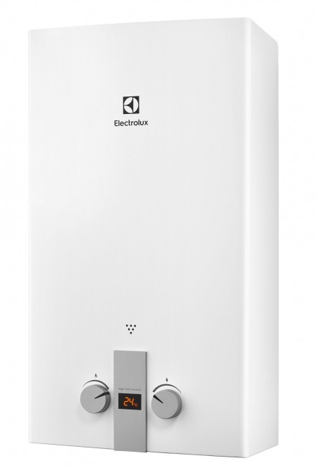 Проточный газовый водонагреватель Electrolux GWH 10 High Performance Eco (белый) 