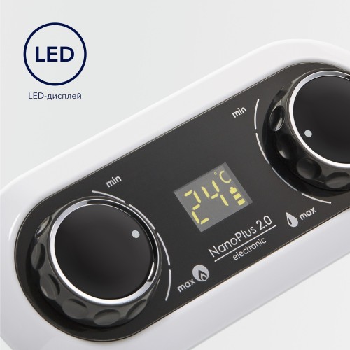 Проточный газовый водонагреватель Electrolux GWH 12 NanoPlus 2.0 (белый) 2