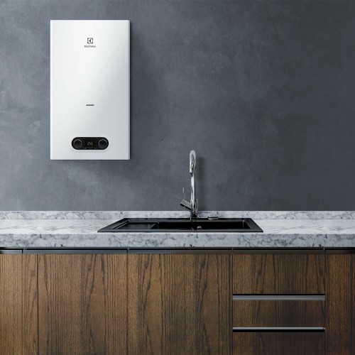 Проточный газовый водонагреватель Electrolux GWH 12 NanoPlus 2.0 (белый) 9
