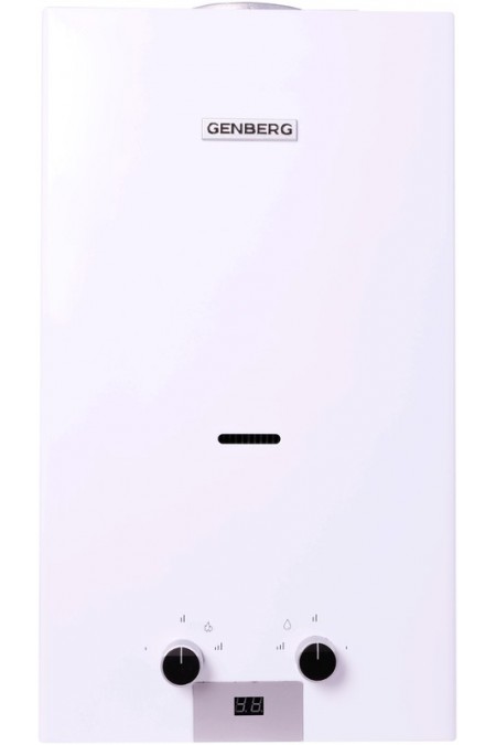 Проточный газовый водонагреватель Genberg 110.01 Стандарт (белый) 