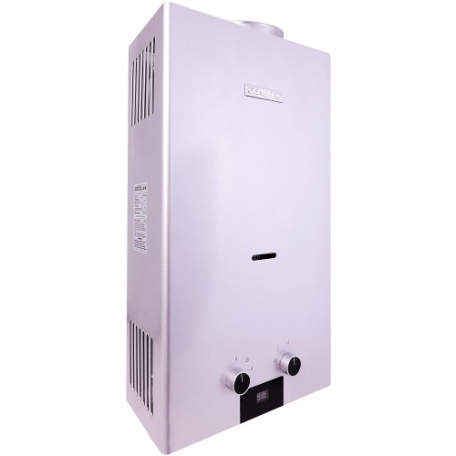 Проточный газовый водонагреватель GENBERG 110.01 Стандарт (серебристый) 1