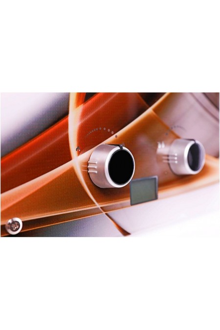 Проточный газовый водонагреватель Genberg 210.01 Декор (Абстракция) (белый/рисунок) 3