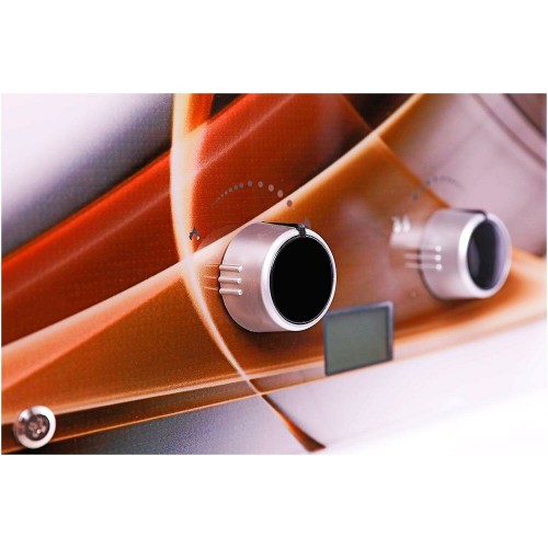 Проточный газовый водонагреватель Genberg 210.01 Декор (Абстракция) (белый/рисунок) 2