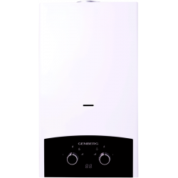 Проточный газовый водонагреватель GENBERG 310.01 Премиум (белый/черный)