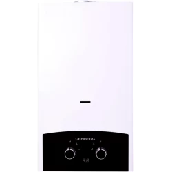 Проточный газовый водонагреватель GENBERG 310.01 Премиум (белый/черный)
