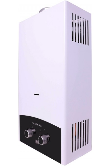 Проточный газовый водонагреватель Genberg 310.01 Премиум (белый/черный) 2