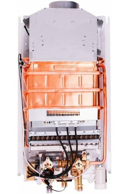 Проточный газовый водонагреватель Genberg 310.01 Премиум (белый/черный) 3