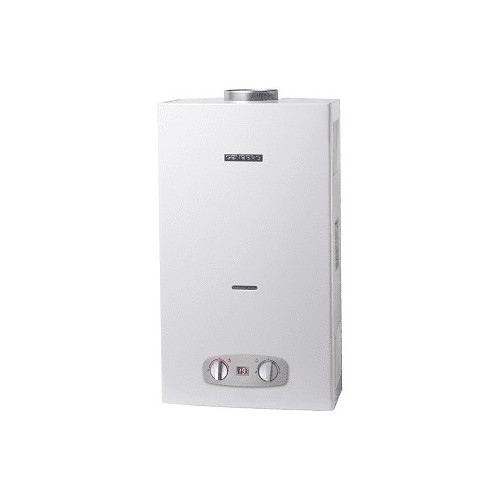 Проточный газовый водонагреватель GENBERG 311.01 Люкс (белый) 