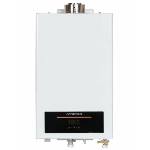 Проточный газовый водонагреватель GENBERG 410.01 Турбо (белый) 8