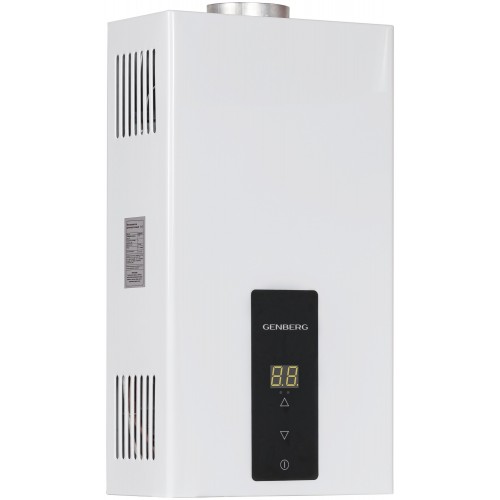 Проточный газовый водонагреватель Genberg 611.01 NЕО (белый) 