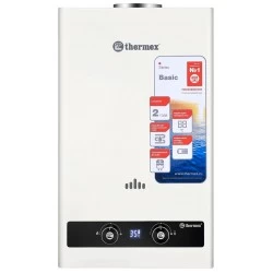 Проточный газовый водонагреватель Thermex B 20 D (серебристый)