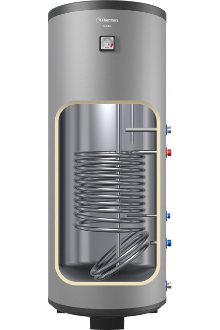 Водонагреватель косвенного нагрева Thermex Nixen 200 F (Combi) (нержавеющая сталь) 3
