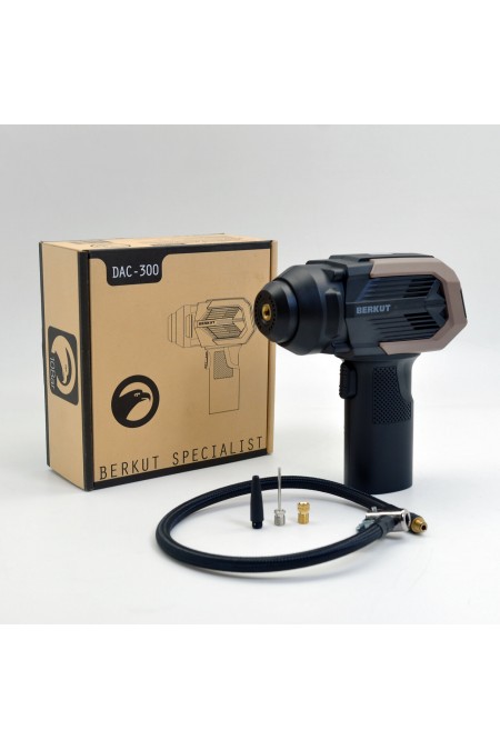 Автомобильный компрессор Berkut DAC-300 без аккумулятора 45л/мин шланг 0.5м (черный) 5