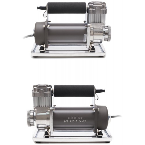 Автомобильный компрессор Berkut R20 72л/мин шланг 7.5м (серый) 3