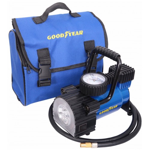 Автомобильный компрессор GOODYEAR GY-30L LED (GY000103) (синий) 