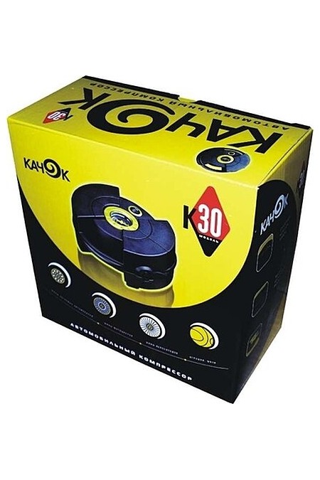 Автомобильный компрессор Качок K30 (черный) 9