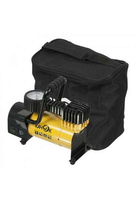 Автомобильный компрессор Качок K50 LED (желтый) 
