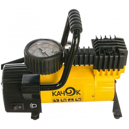 Автомобильный компрессор Качок K50 LED (желтый) 