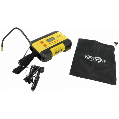 Автомобильный компрессор Качок K60 (черный/желтый) 5