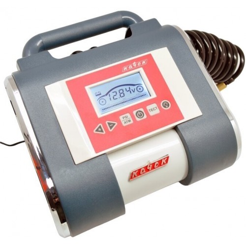 Автомобильный компрессор Качок К70 (черный/желтый) 6