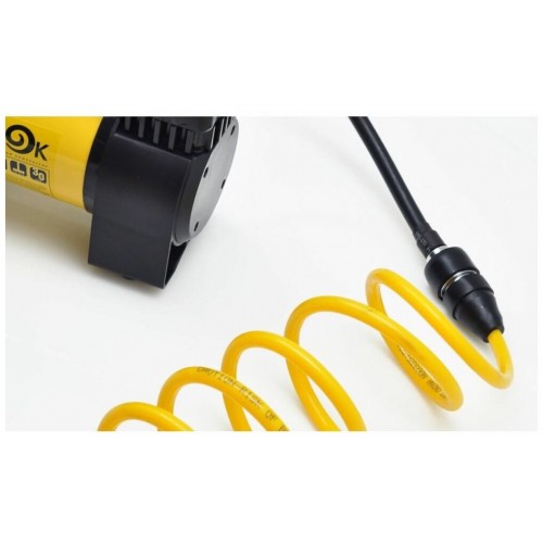 Автомобильный компрессор Качок К90 х2С (черный/желтый) 3