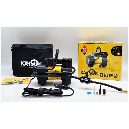 Автомобильный компрессор Качок K90 (серый) 9